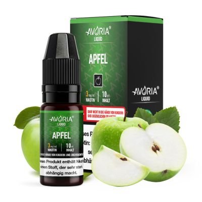 Avoria - Apfel Liquid 10ml - Dampf - Affe