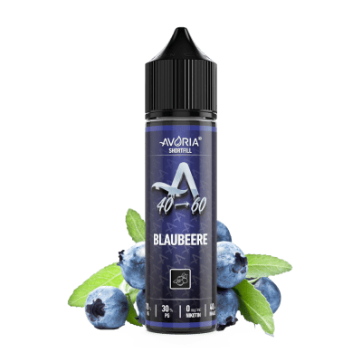 Avoria - Blaubeere Shortfill Liquid 40ml - Dampf - Affe