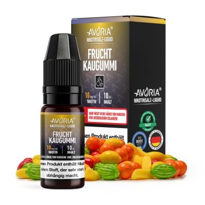 Avoria - Fruchtkaugummi Nikotinsalz 10ml - Dampf - Affe