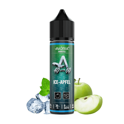 Avoria - Ice - Apfel Shortfill Liquid 40ml - Dampf - Affe