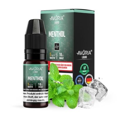 Avoria - Menthol Liquid 10ml - Dampf - Affe