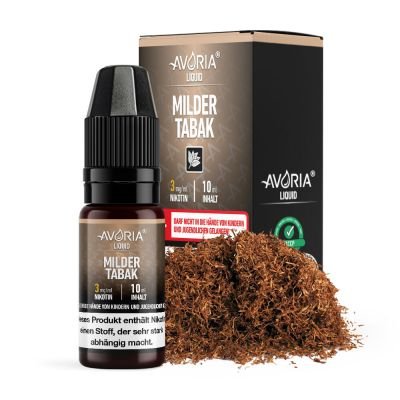 Avoria - Milder Tabak Liquid 10ml - Dampf - Affe