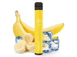 ELFBAR 600 - "Banana Ice" (Banane, Eis) - E - Shisha - 20 mg - ca. 600 Züge, mit Kindersicherung - Dampf - Affe