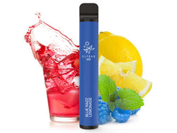 ELFBAR 600 - "Blue Razz Lemonade" (Blaue Himbeerlimonade) - E - Shisha - ohne Nikotin - 600 Züge - Dampf - Affe