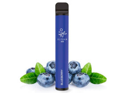 ELFBAR 600 - "Blueberry" (Blaubeere) - E - Shisha - ohne Nikotin - 600 Züge - Dampf - Affe