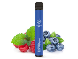 ELFBAR 600 - "Blueberry Sour Raspberry" (Blaubeere, saure Himbeere) - E - Shisha - 20 mg - ca. 600 Züge, mit Kindersicherung - Dampf - Affe