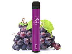 ELFBAR 600 - "Grape" (Traube) - E - Shisha - ohne Nikotin - 600 Züge - Dampf - Affe